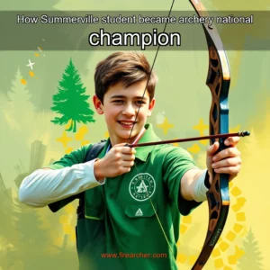 Artistic representation for How Summerville student became archery national champion