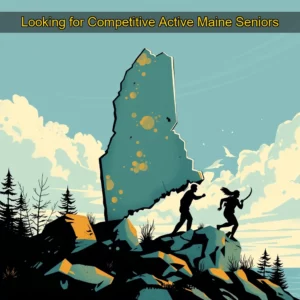 Artistic representation for Looking for Competitive Active Maine Seniors