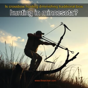 Artistic representation for Is crossbow hunting diminishing traditional bow hunting in minnesota?