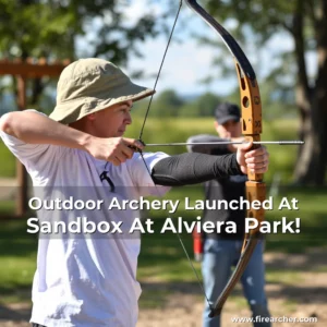 Artistic representation for Outdoor Archery Launched At Sandbox At Alviera Park!