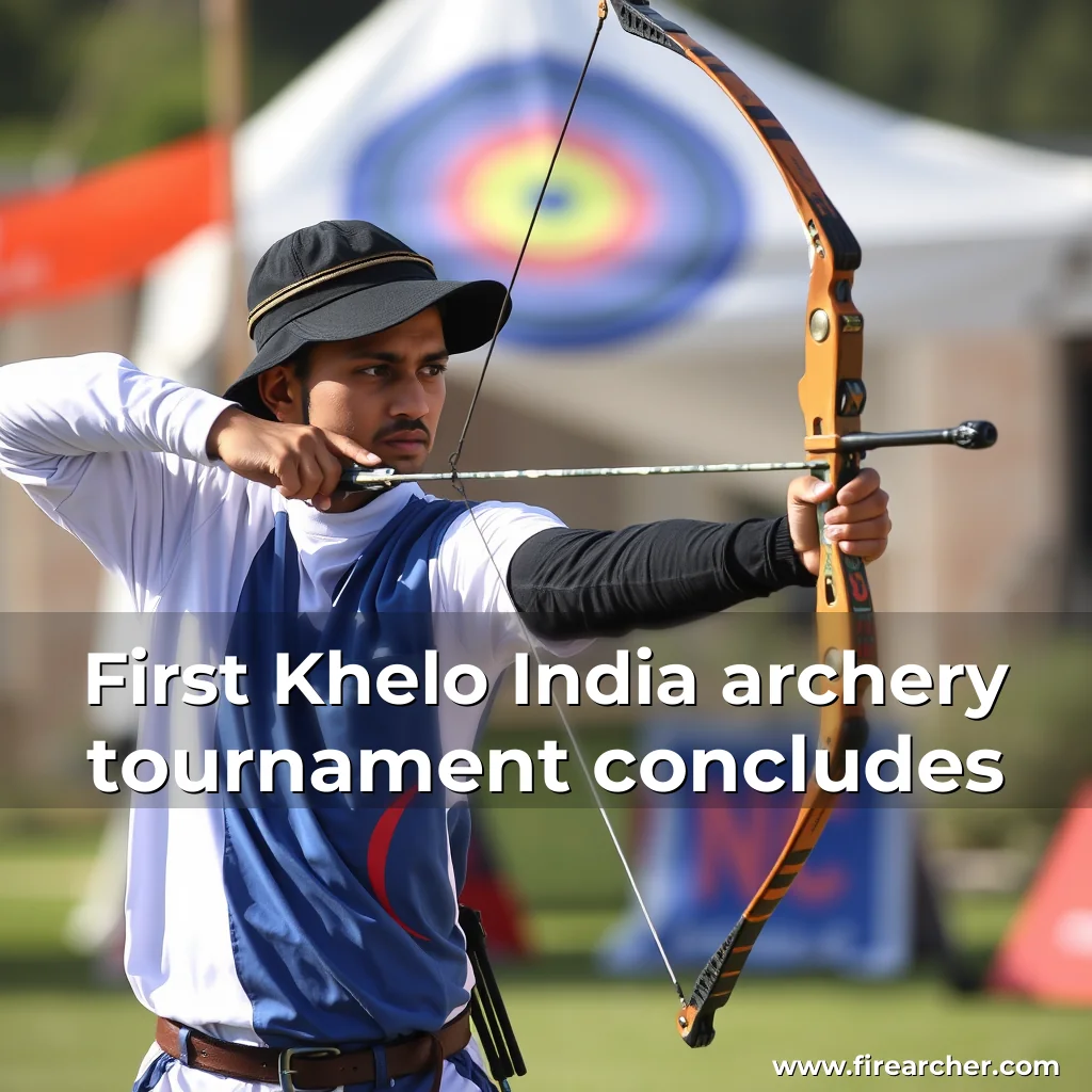 Read more about the article First Khelo India archery tournament concludes