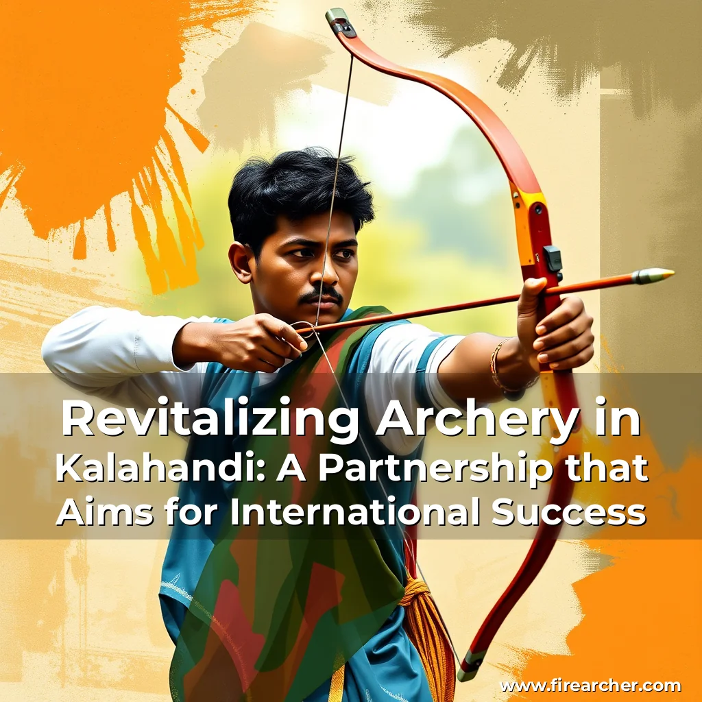 Read more about the article Revitalizing Archery in Kalahandi: A Partnership that Aims for International Success