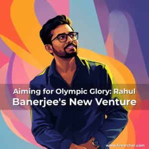 Artistic representation for Aiming for Olympic Glory: Rahul Banerjee's New Venture