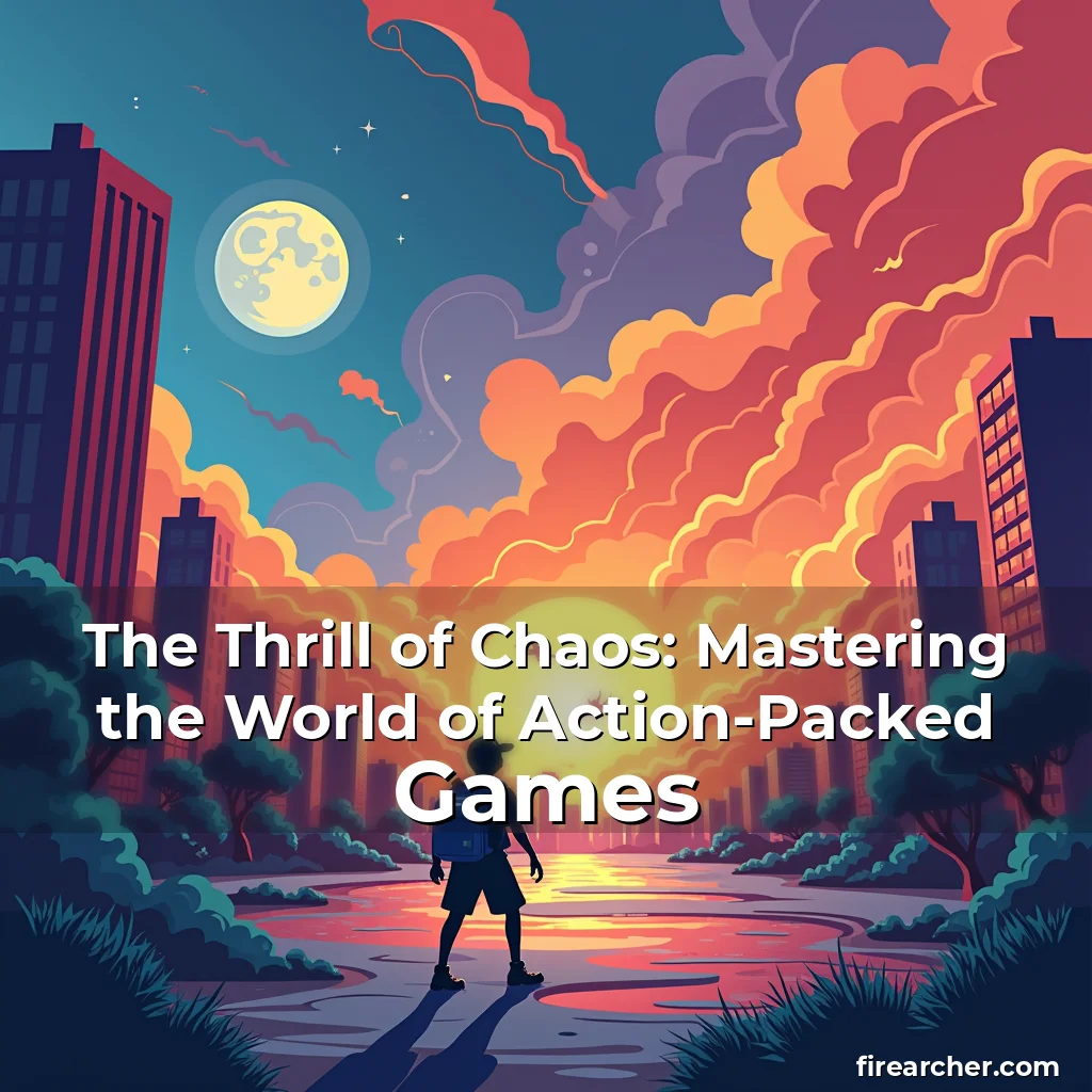 Read more about the article The Thrill of Chaos: Mastering the World of Action-Packed Games