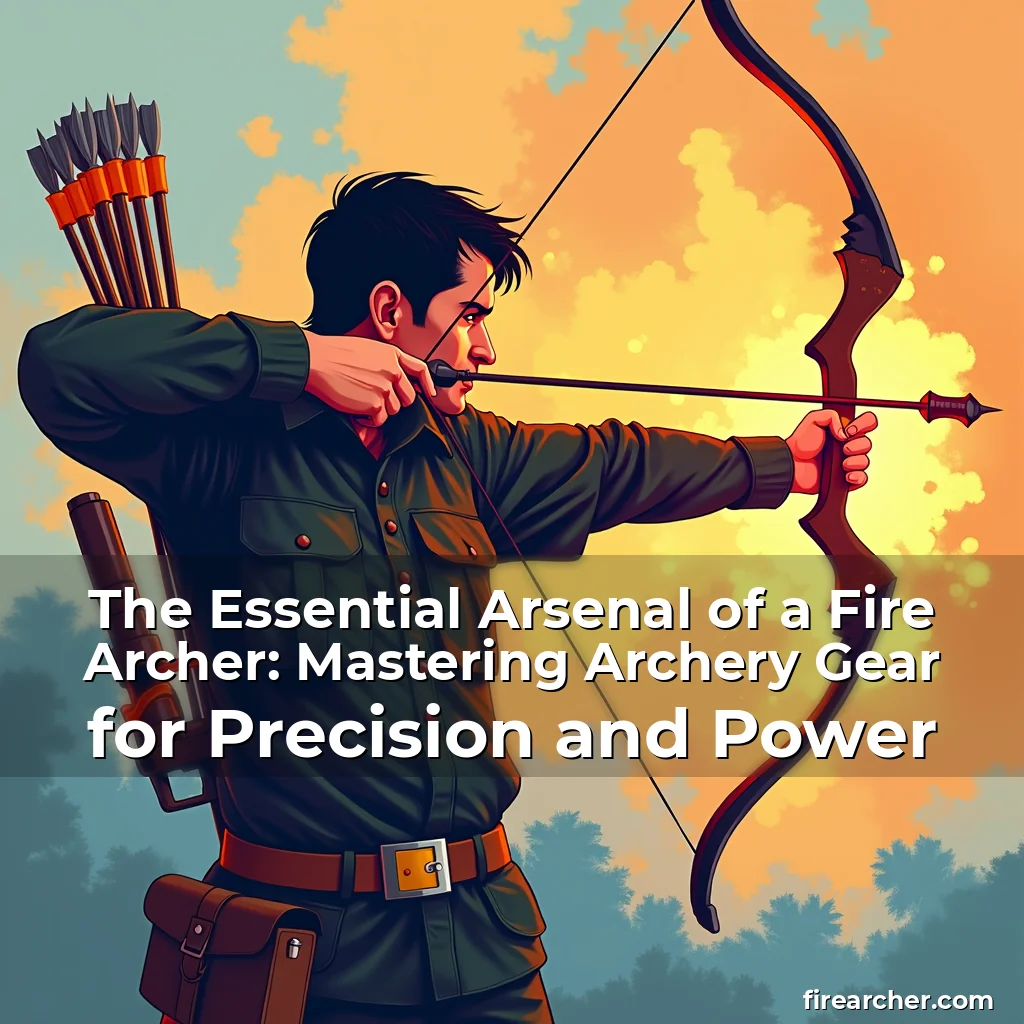 Read more about the article The Essential Arsenal of a Fire Archer: Mastering Archery Gear for Precision and Power