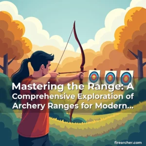Artistic representation for Mastering the Range: A Comprehensive Exploration of Archery Ranges for Modern Shooters