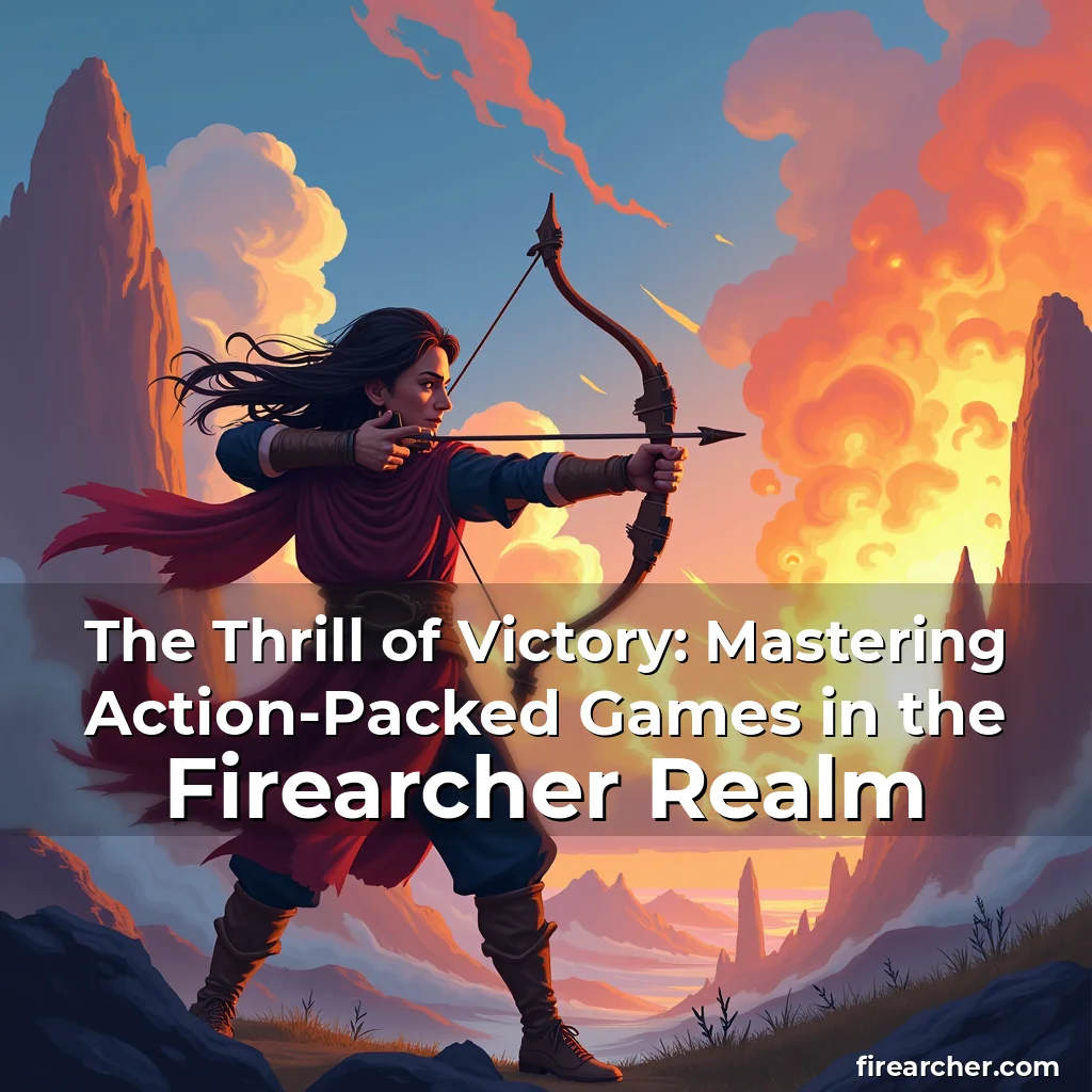 Read more about the article The Thrill of Victory: Mastering Action-Packed Games in the Firearcher Realm